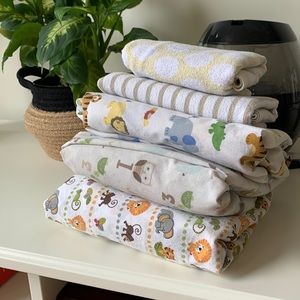 Baby sheets and blankets